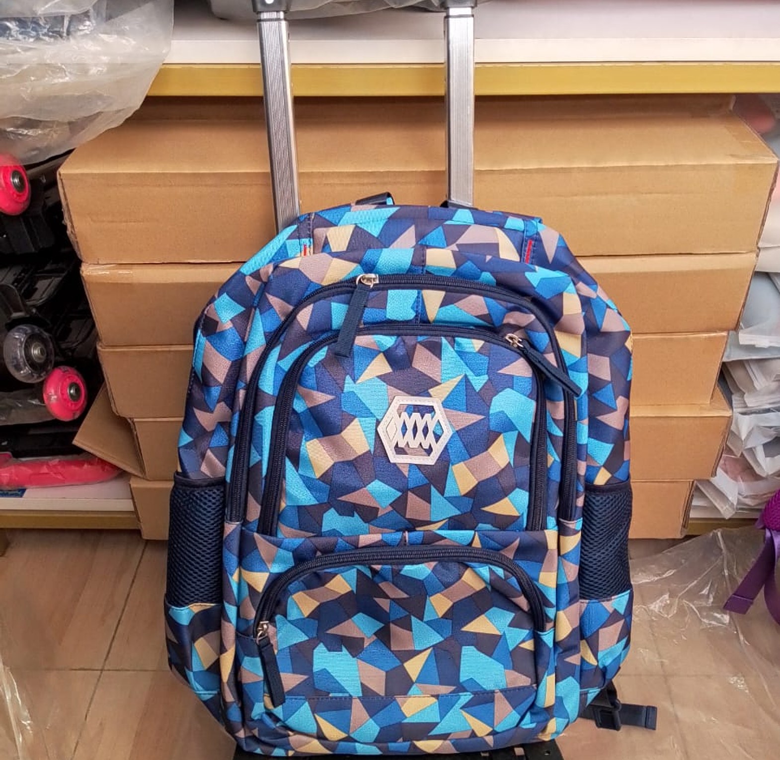 Splicing Color Students School Bags image