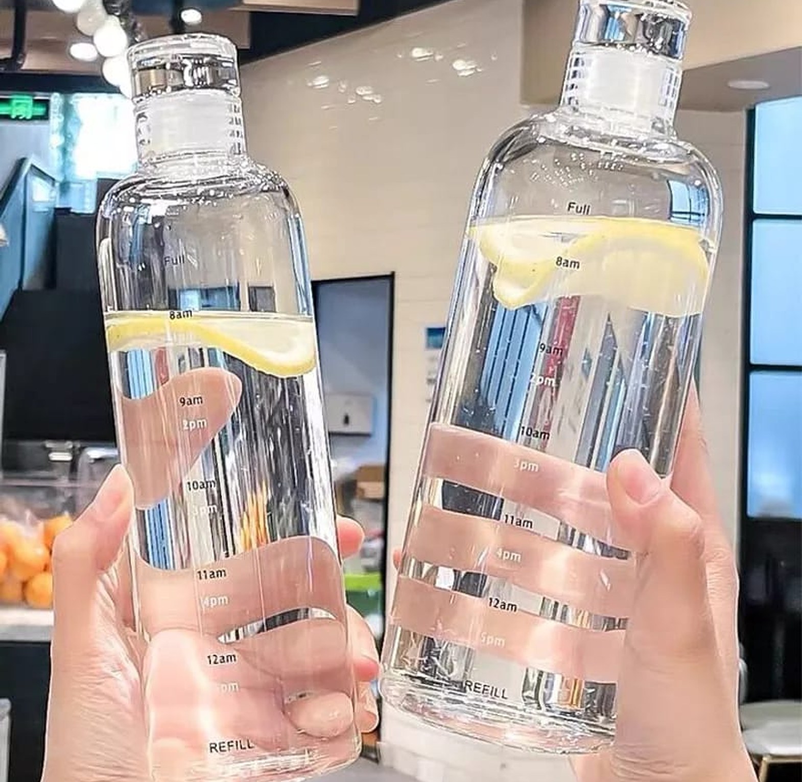700ml PC Plastic Large Capacity Sports Water Bottle image
