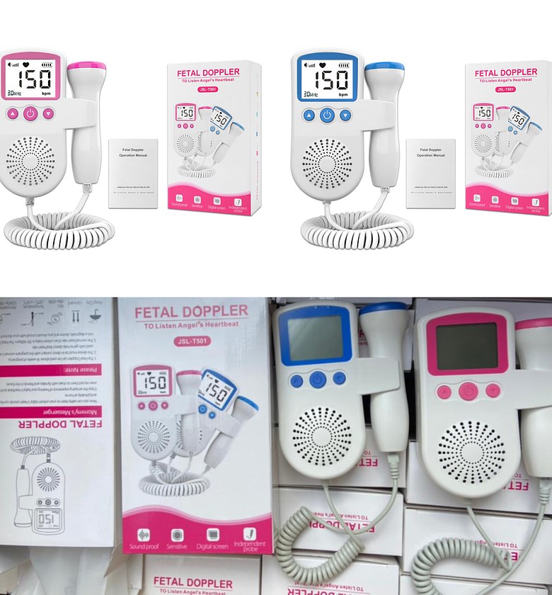Portable Fetal Doppler Baby Heartbeat Monitor - Accurate Pregnancy Heart Rate Detector Nairobi Kenya image