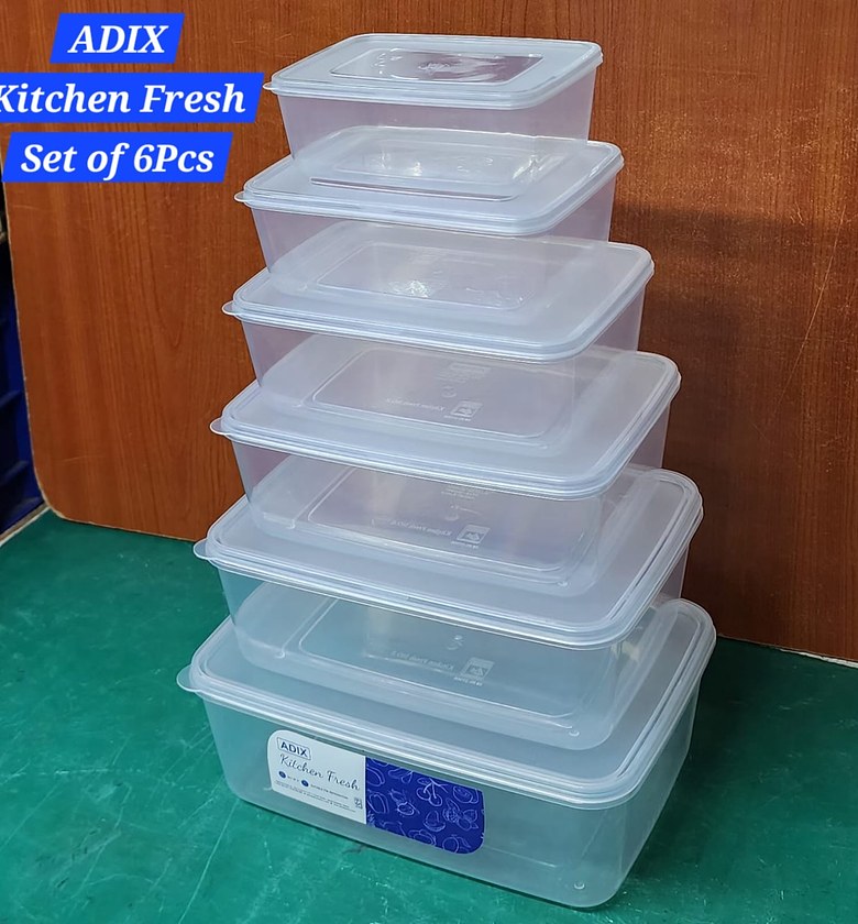6pcs Storage Containers Set image