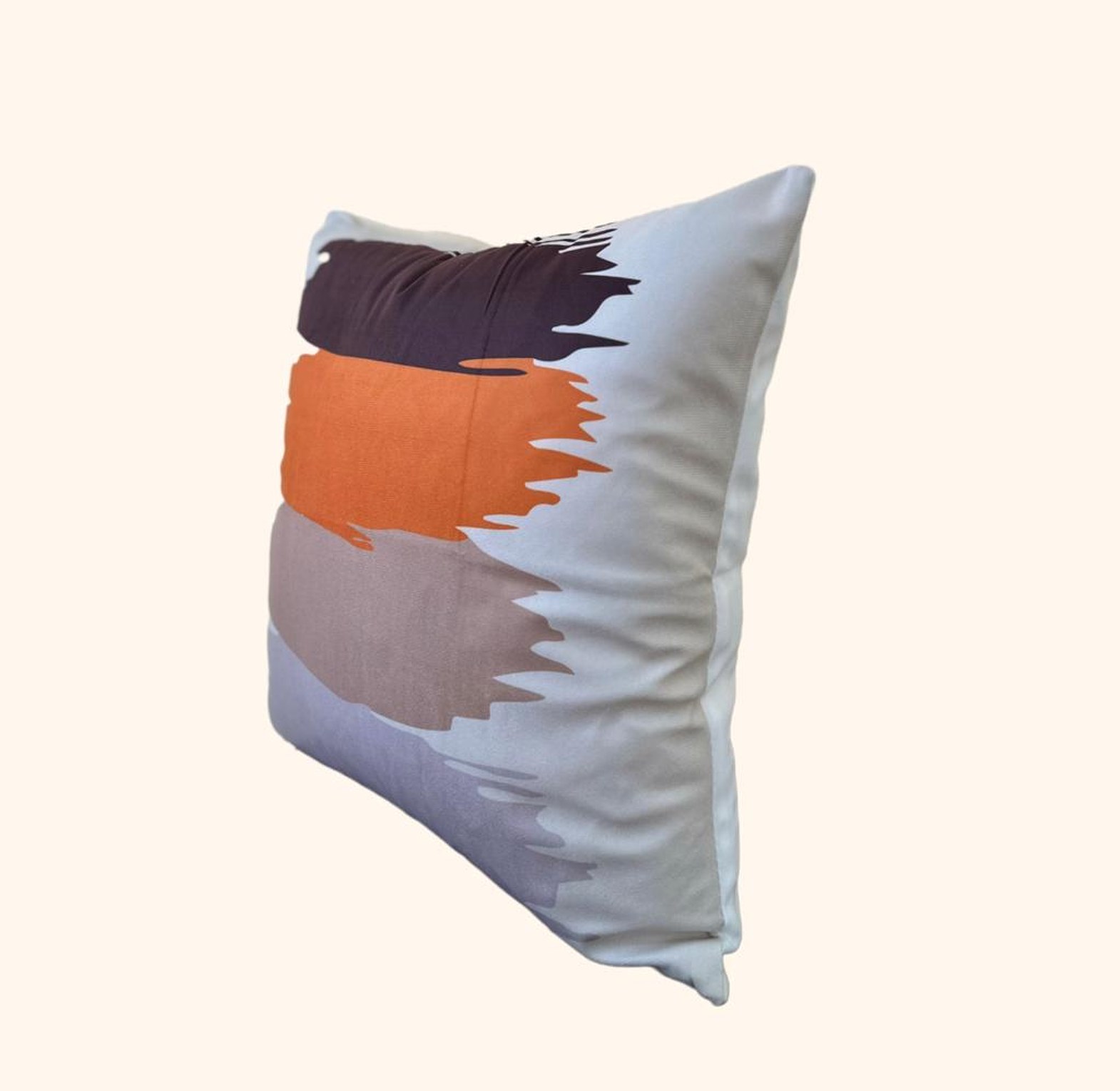 Hues soft velvet cushion cover.  image