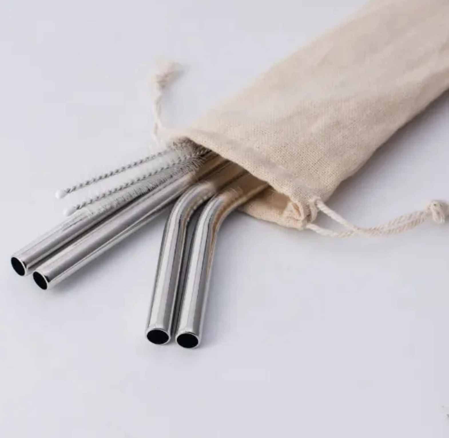 Stainless steel Reusable Metal Straws image