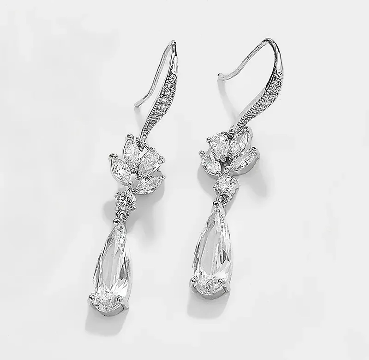 Cubic Zirconia drop earring image
