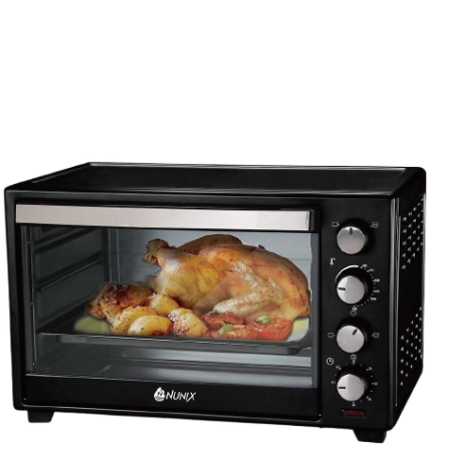Oven. Nunix 40L Electric Rotisserie Oven For Baking And Grilling image