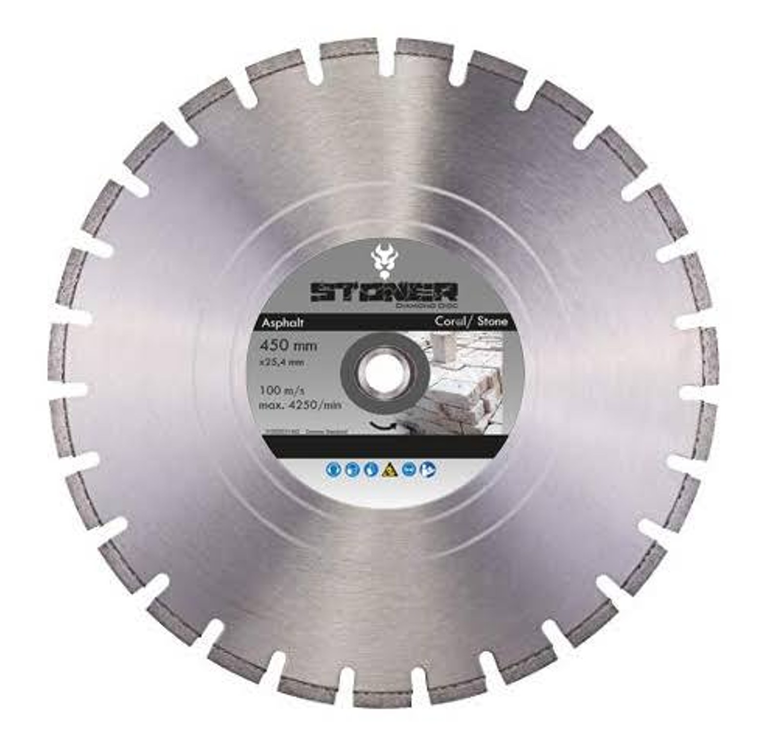 18 inch diamond cutting disc image