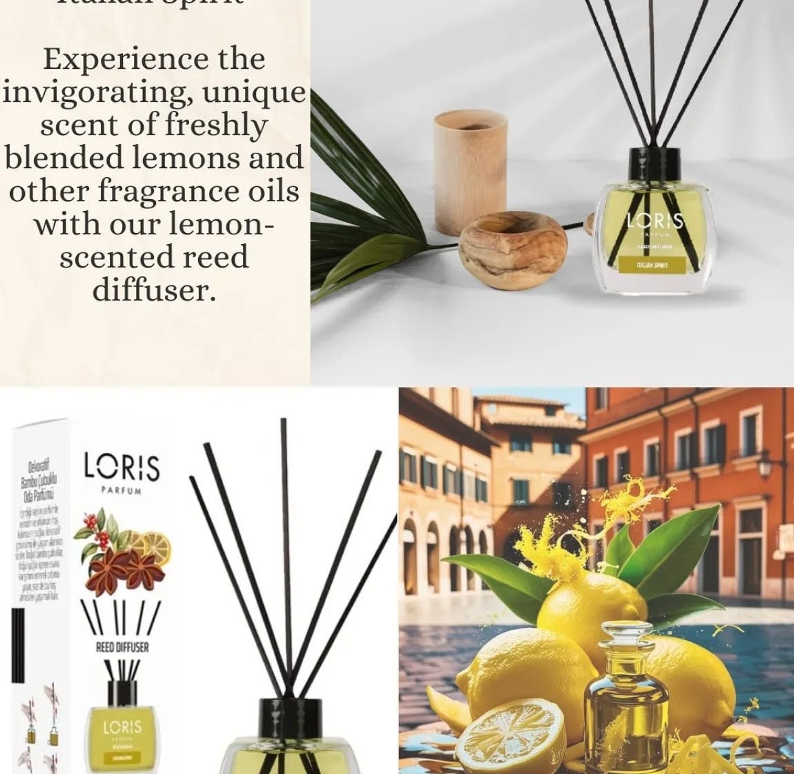 Loris Italian Spirit Reed Diffuser 120ml image