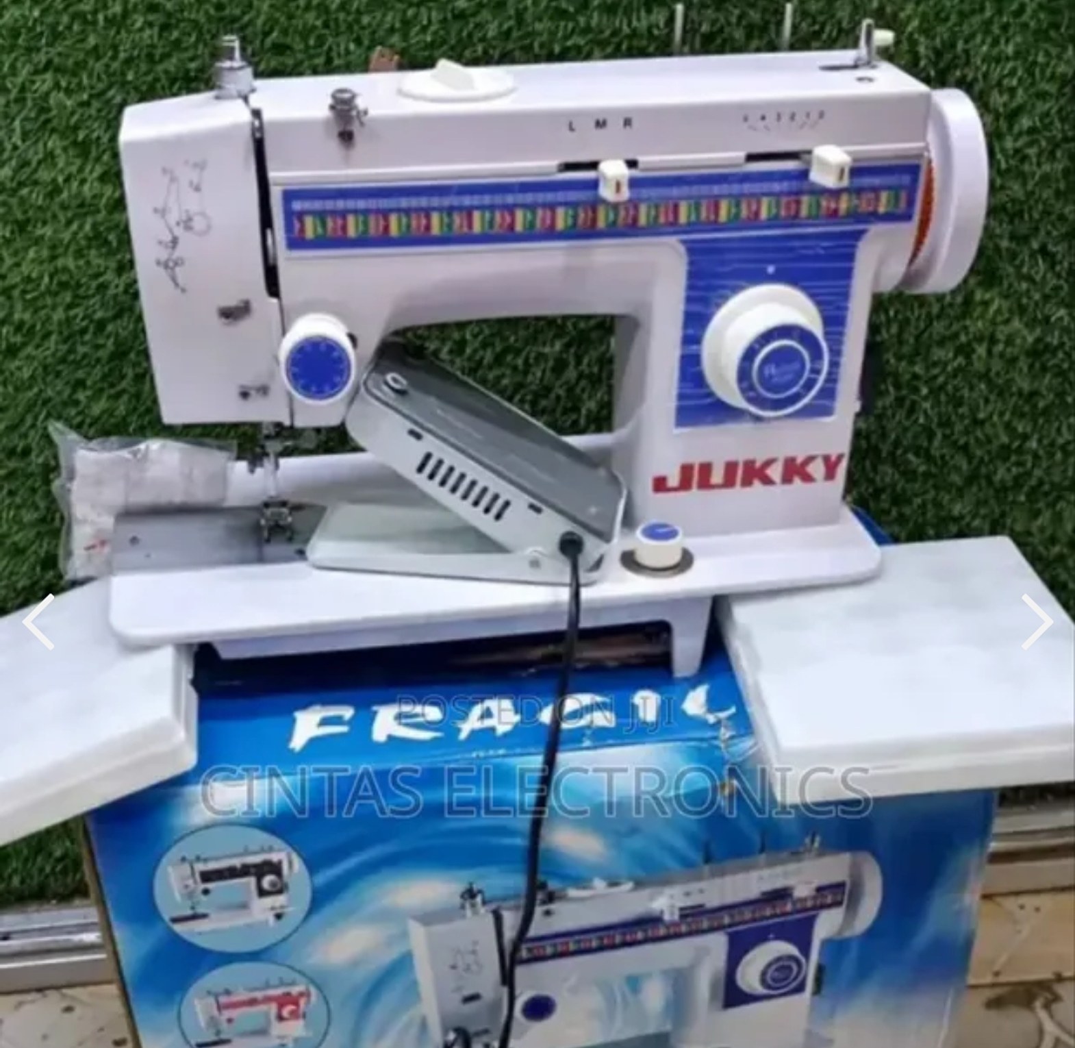 Embroidery sewing machine image