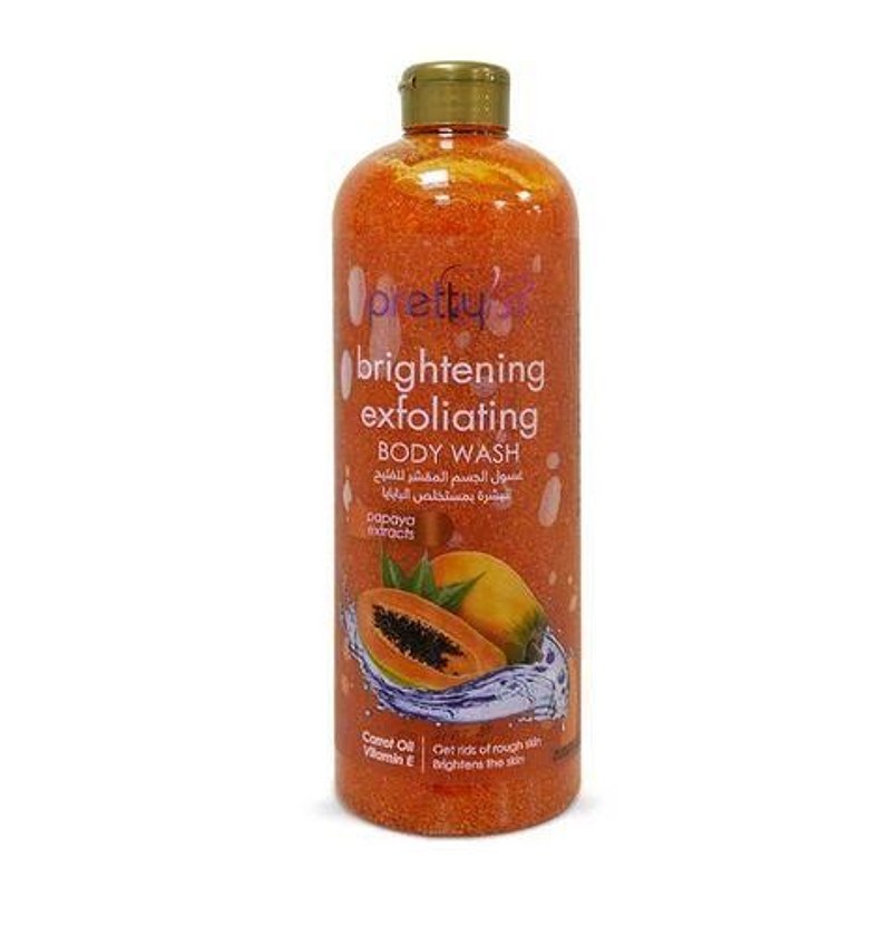 Prettybe exfoliating whitening shower gel   image