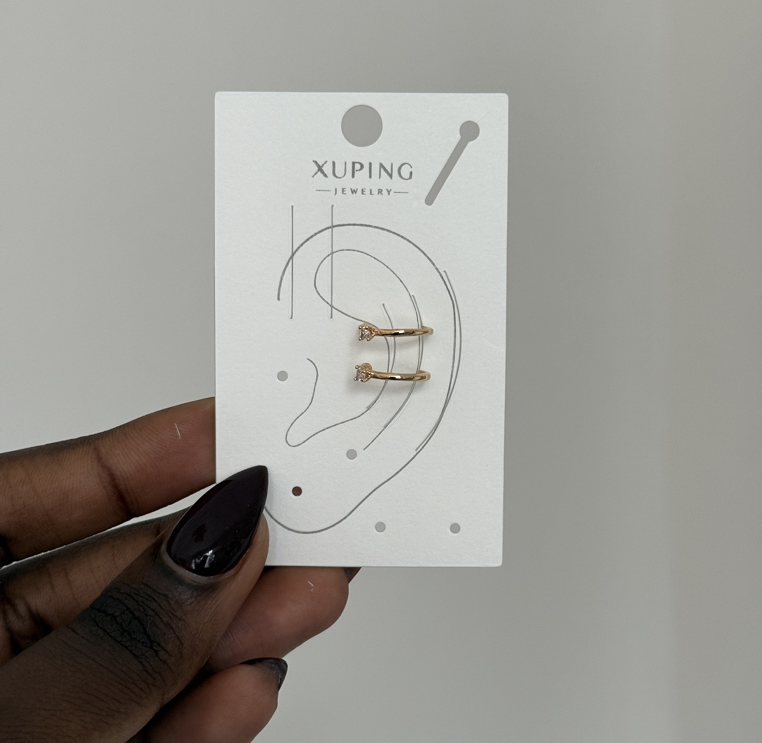 Double Celestial Orb ear cuff image