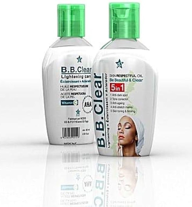 Bb clear lightening face oil  image