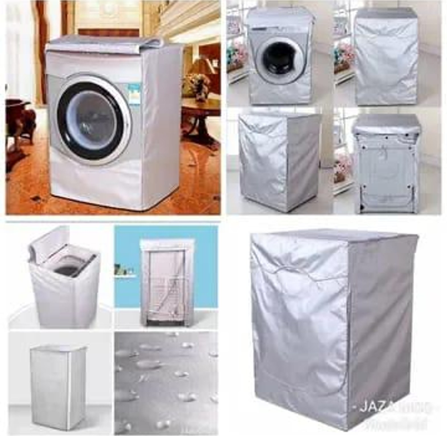Front Load Washing Machine Cover (Zipper Style) image