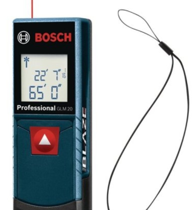 20 meter Bosch laser image