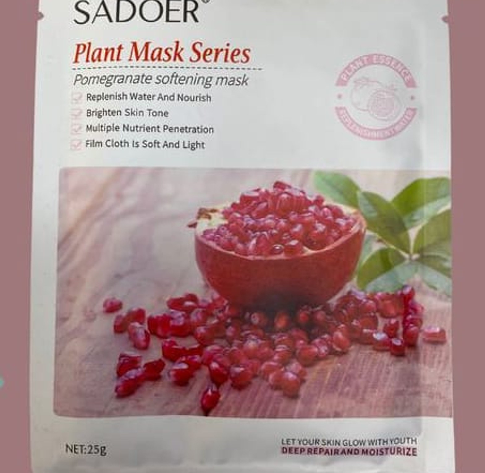 Pomegranate Sheet Mask image