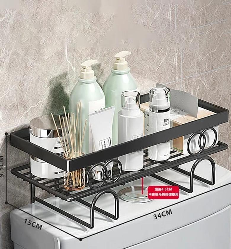 Space-Saving Toilet Storage Rack image