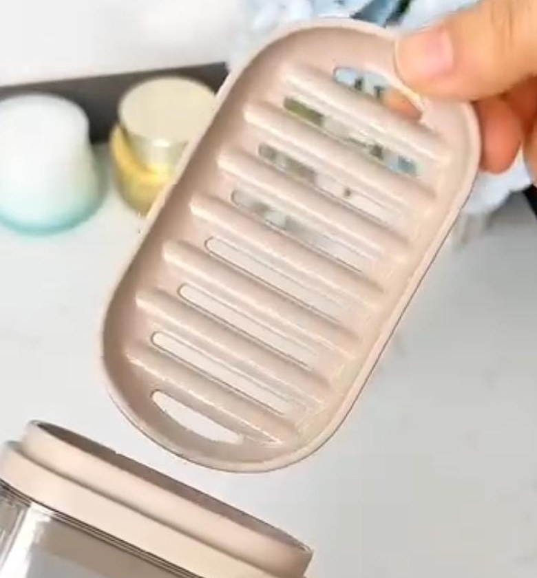 Traveling soap dish holder  image