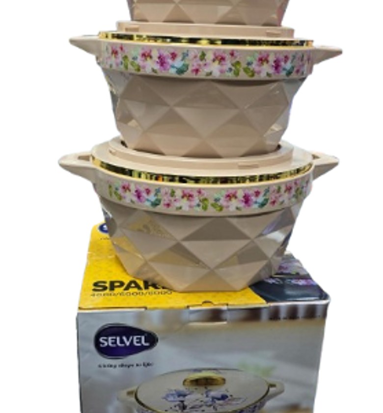 Insulated Casserole Set from the Selvel Sparkle range.  image