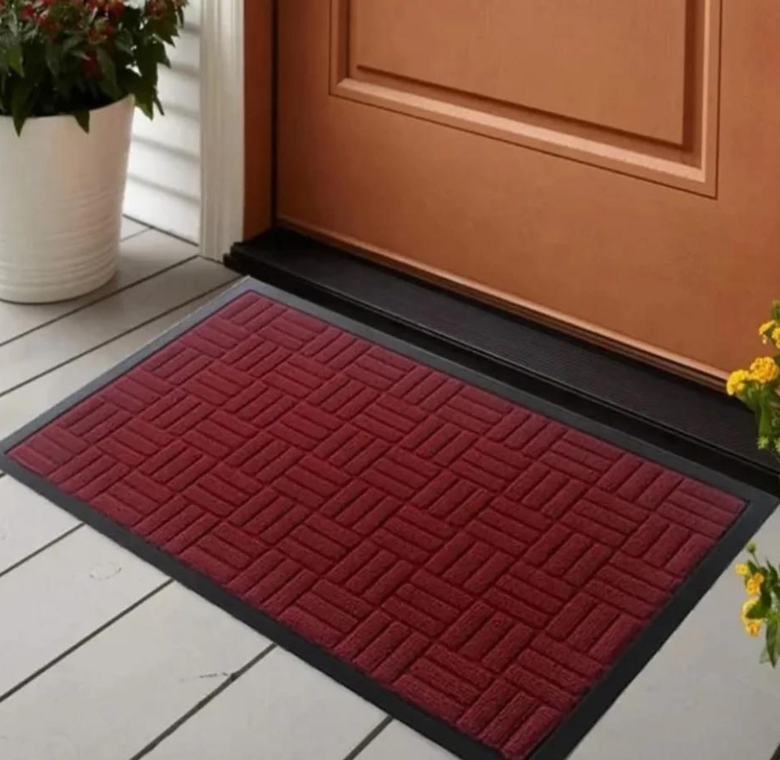  Non-slip, wear resistant rubber doormat image
