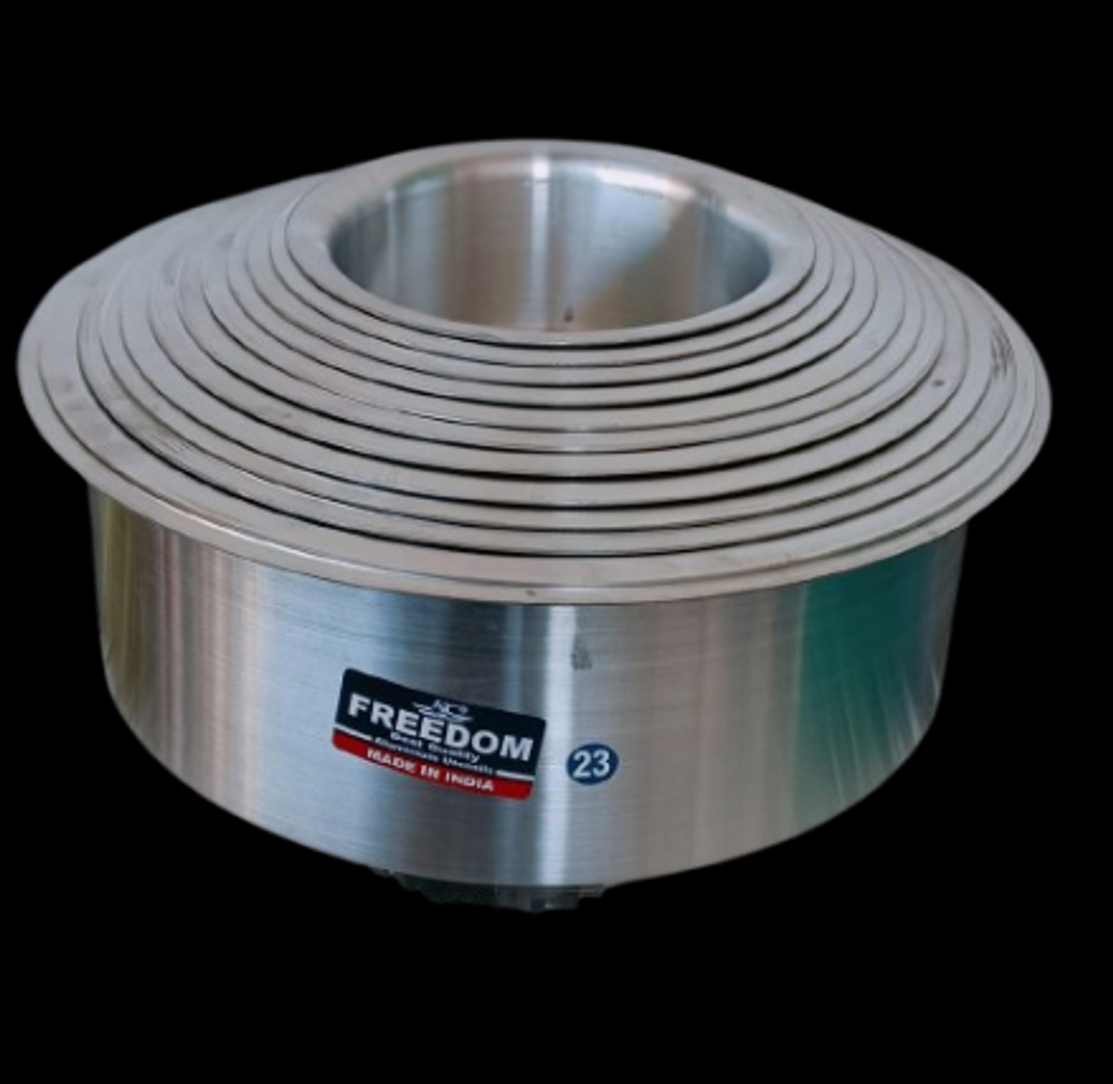 12 Pcs Aluminum Sufurias Without Lids image