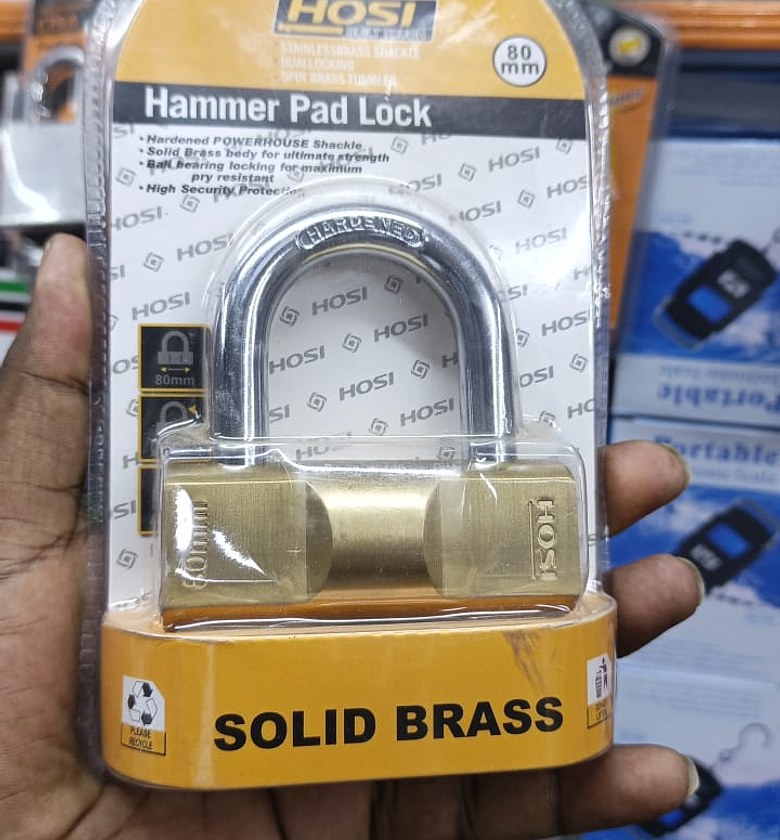 Hosi Hammer Pad Lock 80mm image