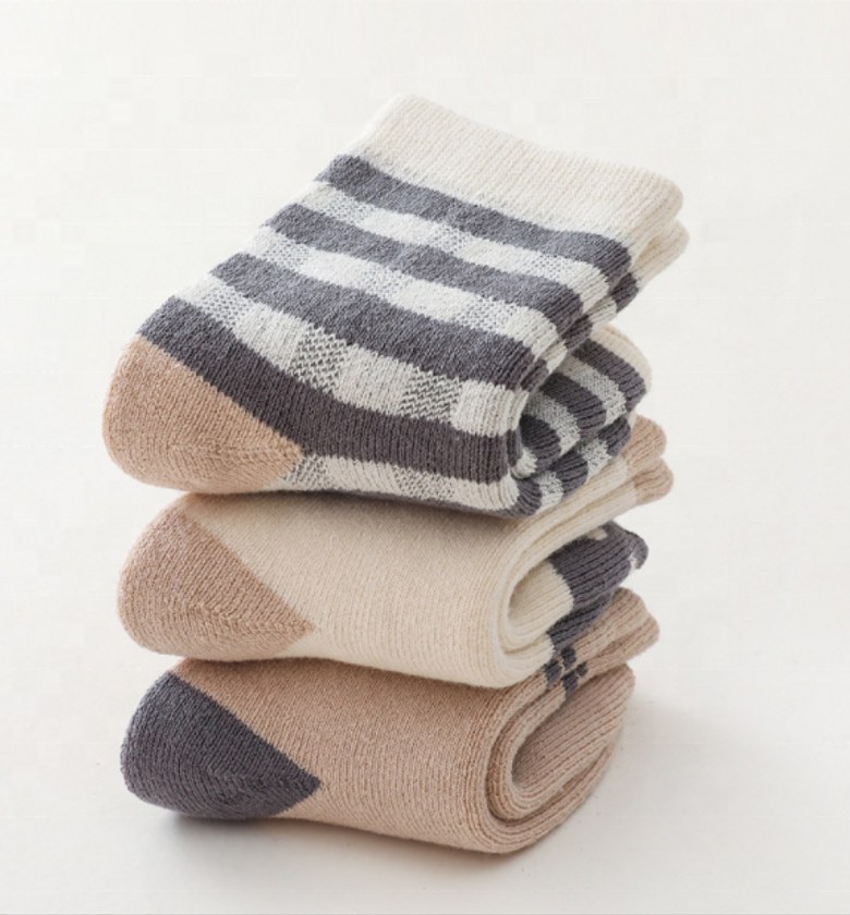 Cozy Bear Baby Socks – 3 Pair Set image