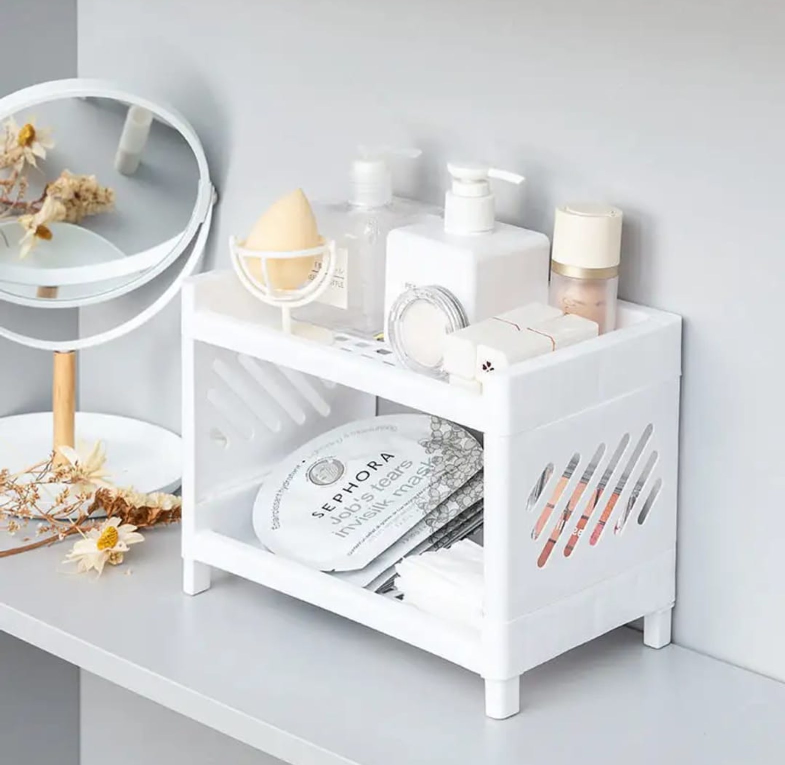 Double Layer Desktop Storage Rack image