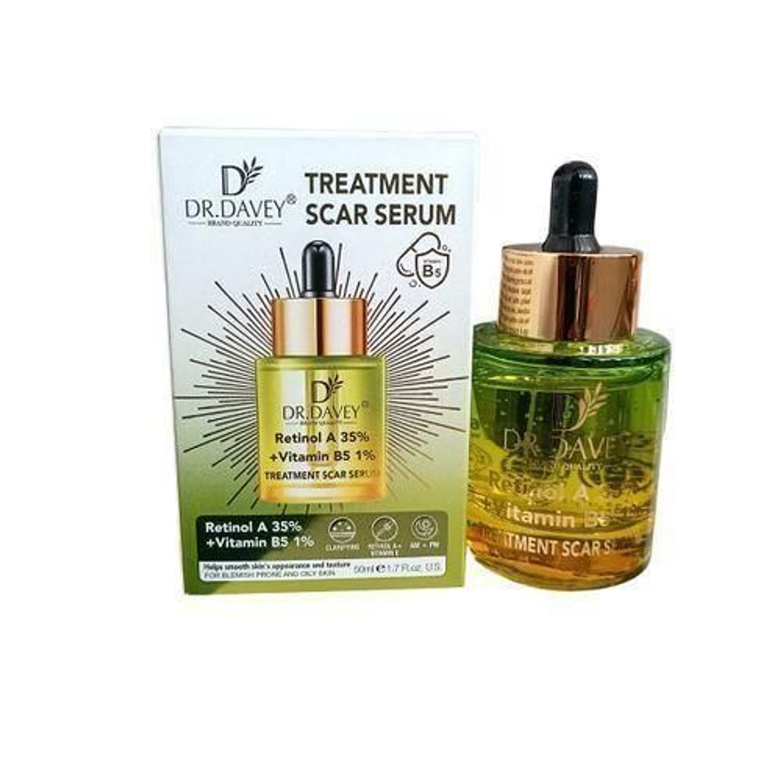 Dr. Davey Treatment Scar Serum – Retinol A 35% + Vitamin B5 1% image