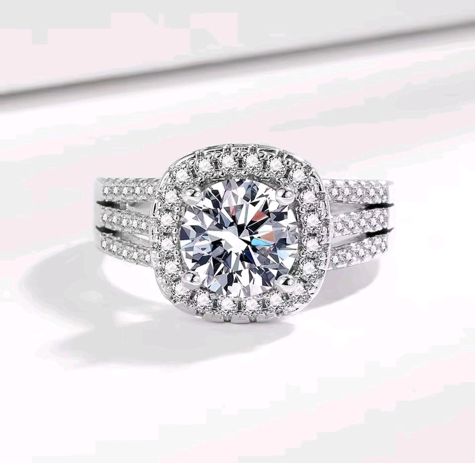3 in 1 zirconia diamond ring image