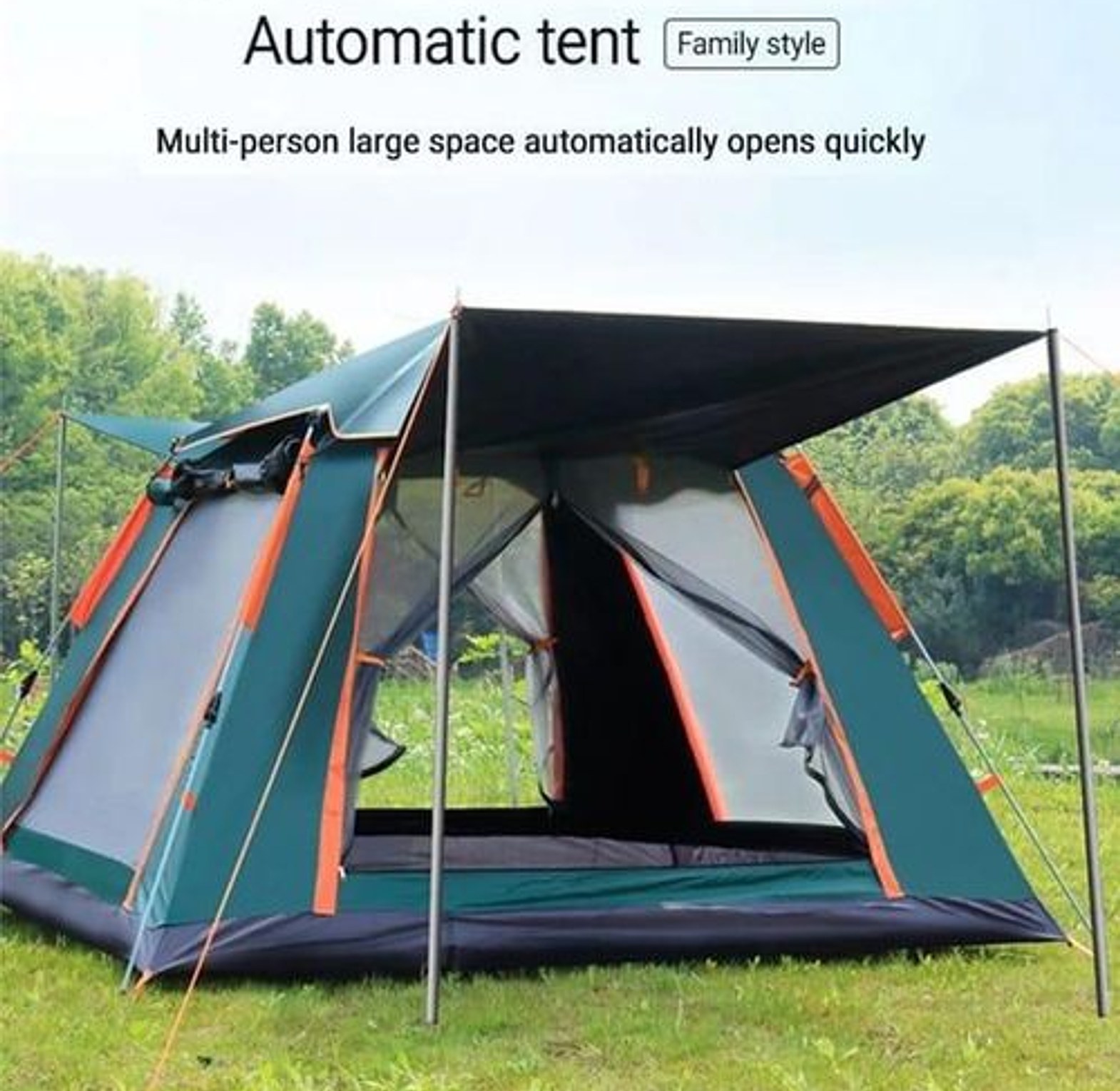 Automatic Pop Up Camping Tents 4 to 10 Person Now  Available image