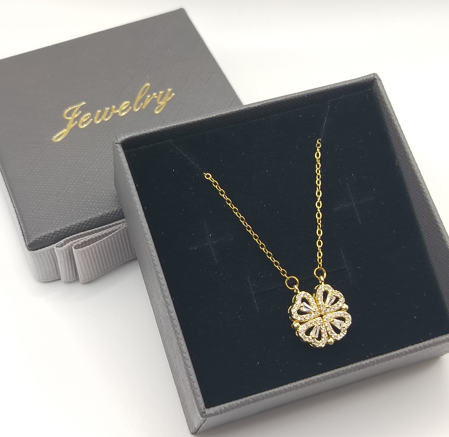 Magnetic Necklace and Perfume Body Mist Gift Set image