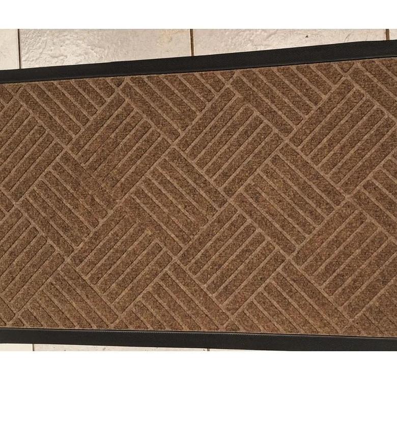 Non-slip, wear resistant rubber doormat image