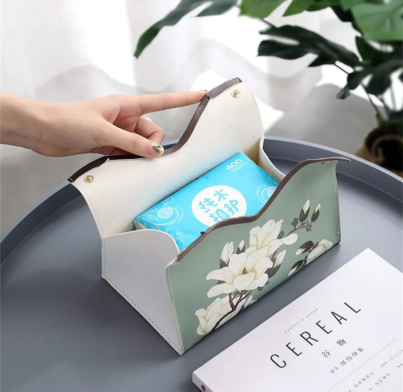 Tissue Box Organizer image