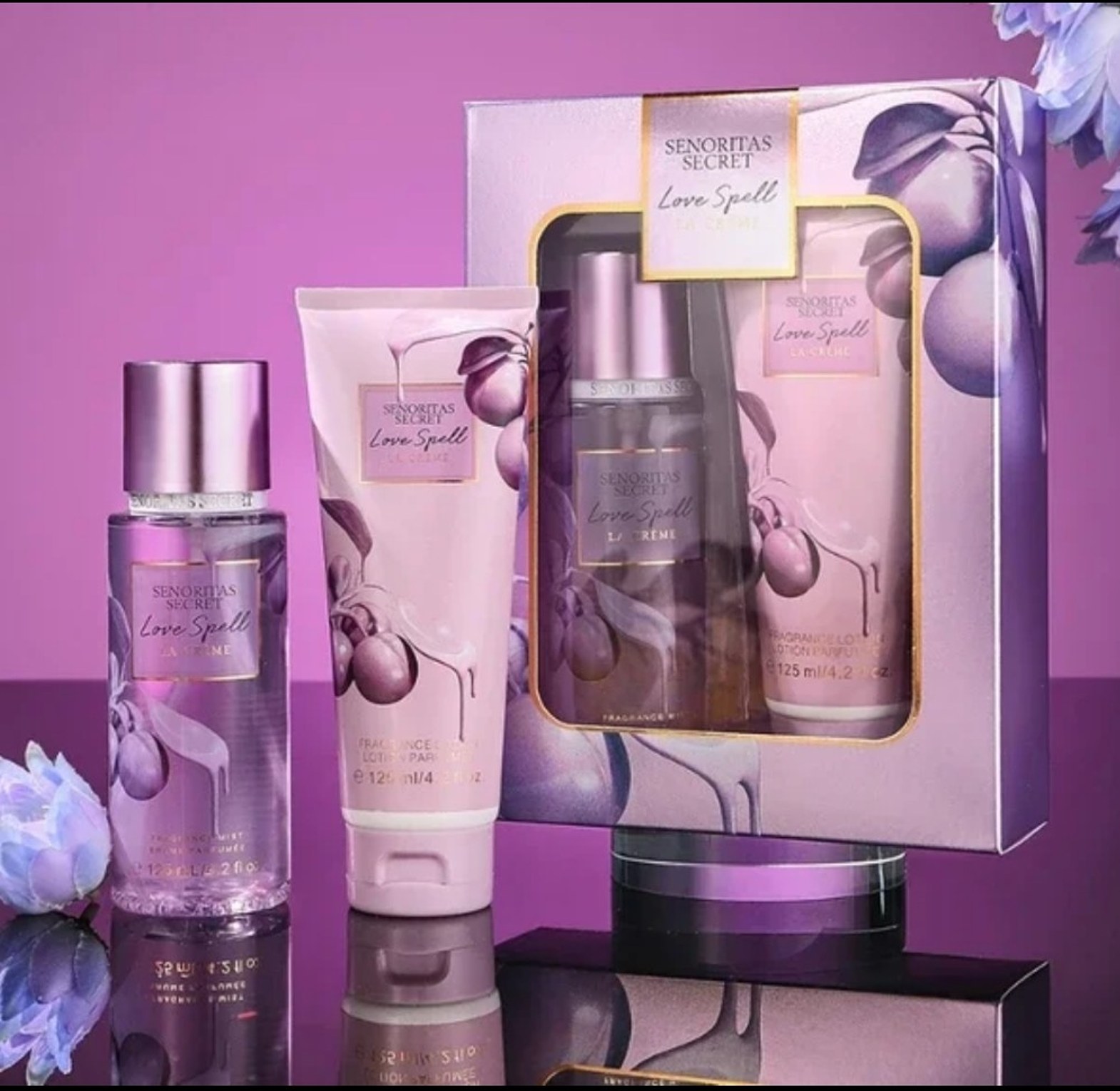 Senoritas Secret Love Spell La Creme Perfume Gift Set Box image
