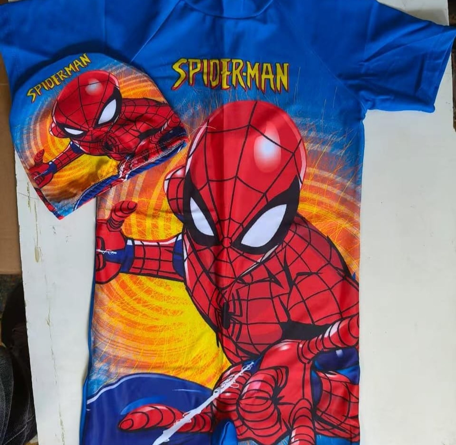 One-Piece Girl's/Boy's Swimsuit Costume image