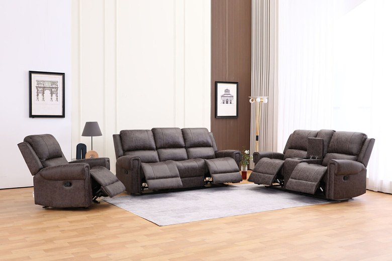 COLBIE 7 Seater Fabric Recliner Sofa (3+2+1+1) image