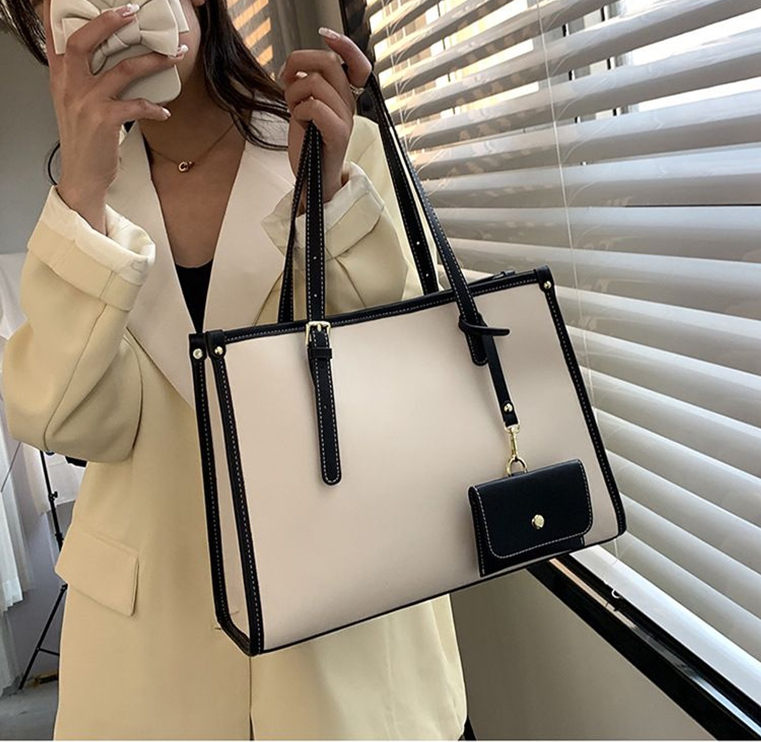 The Modern Executive Laptop Tote image