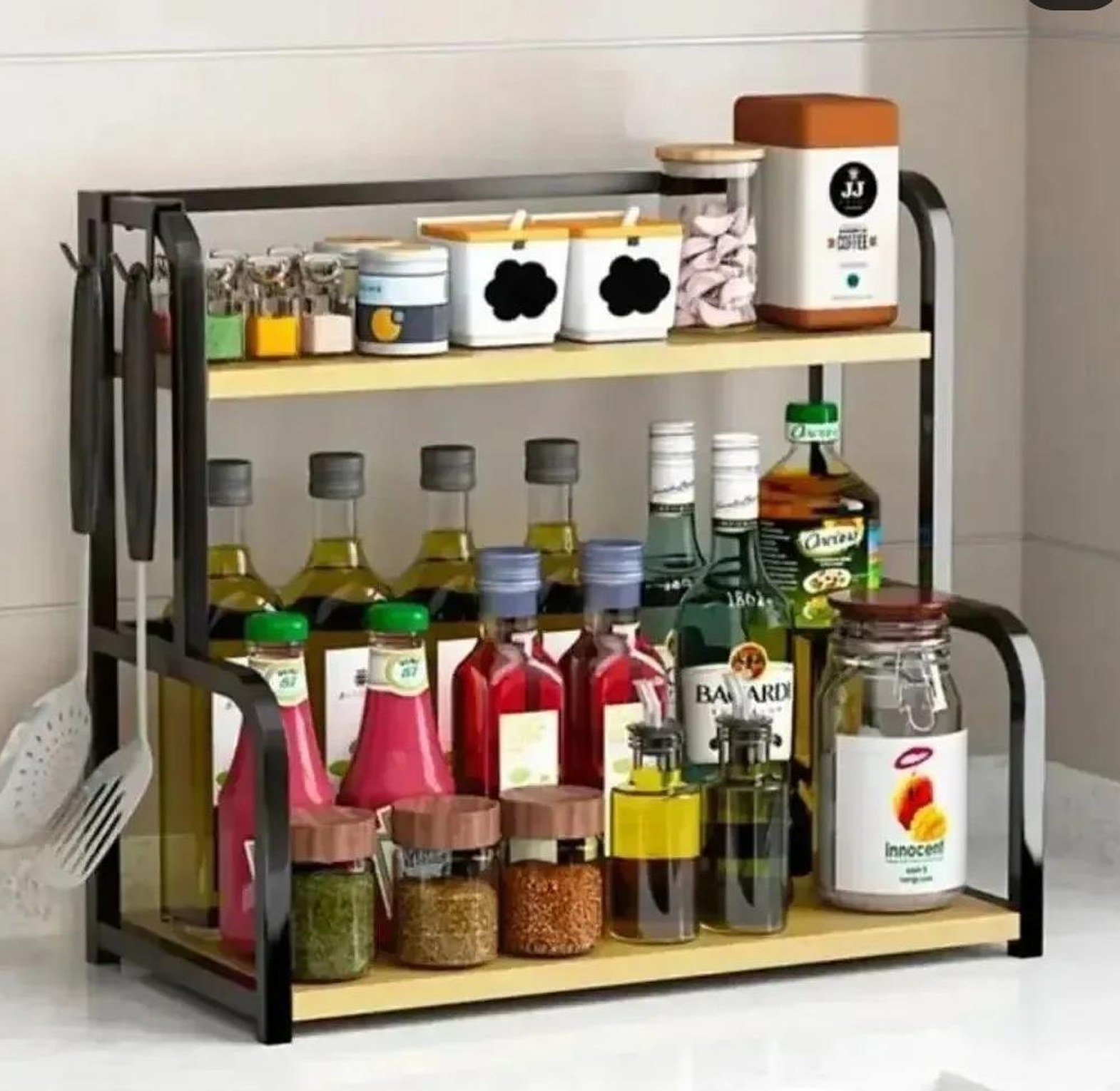 Stainless Steel Kitchen Storage Rack,spice rack image