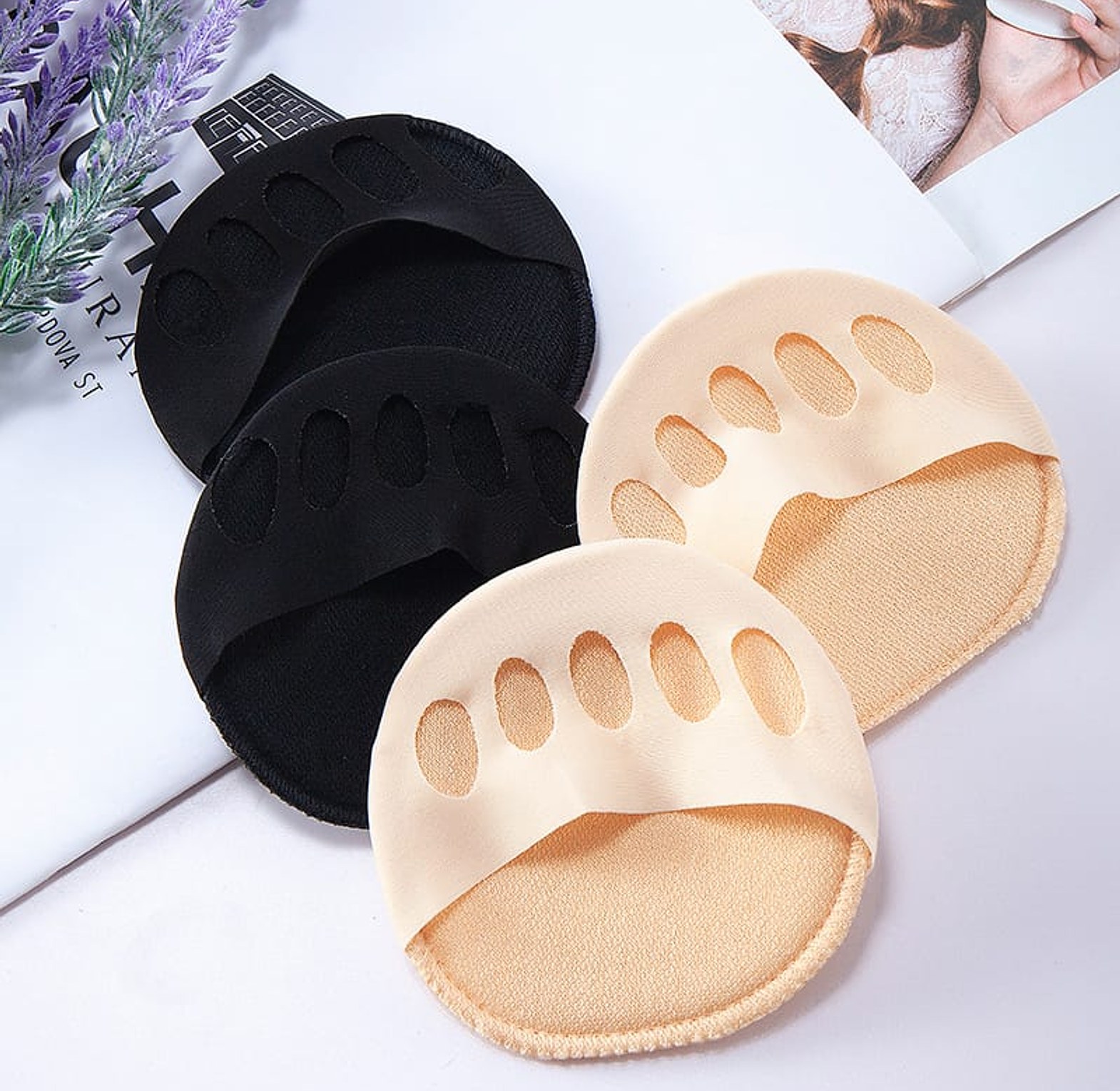 Pair Forefoot Cushion Pad, Socks image