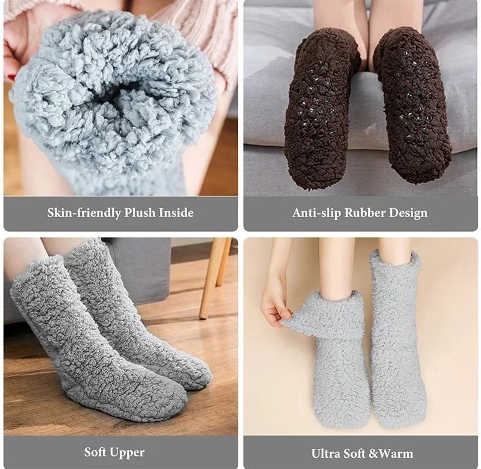 Floor Socks Adult Warm image