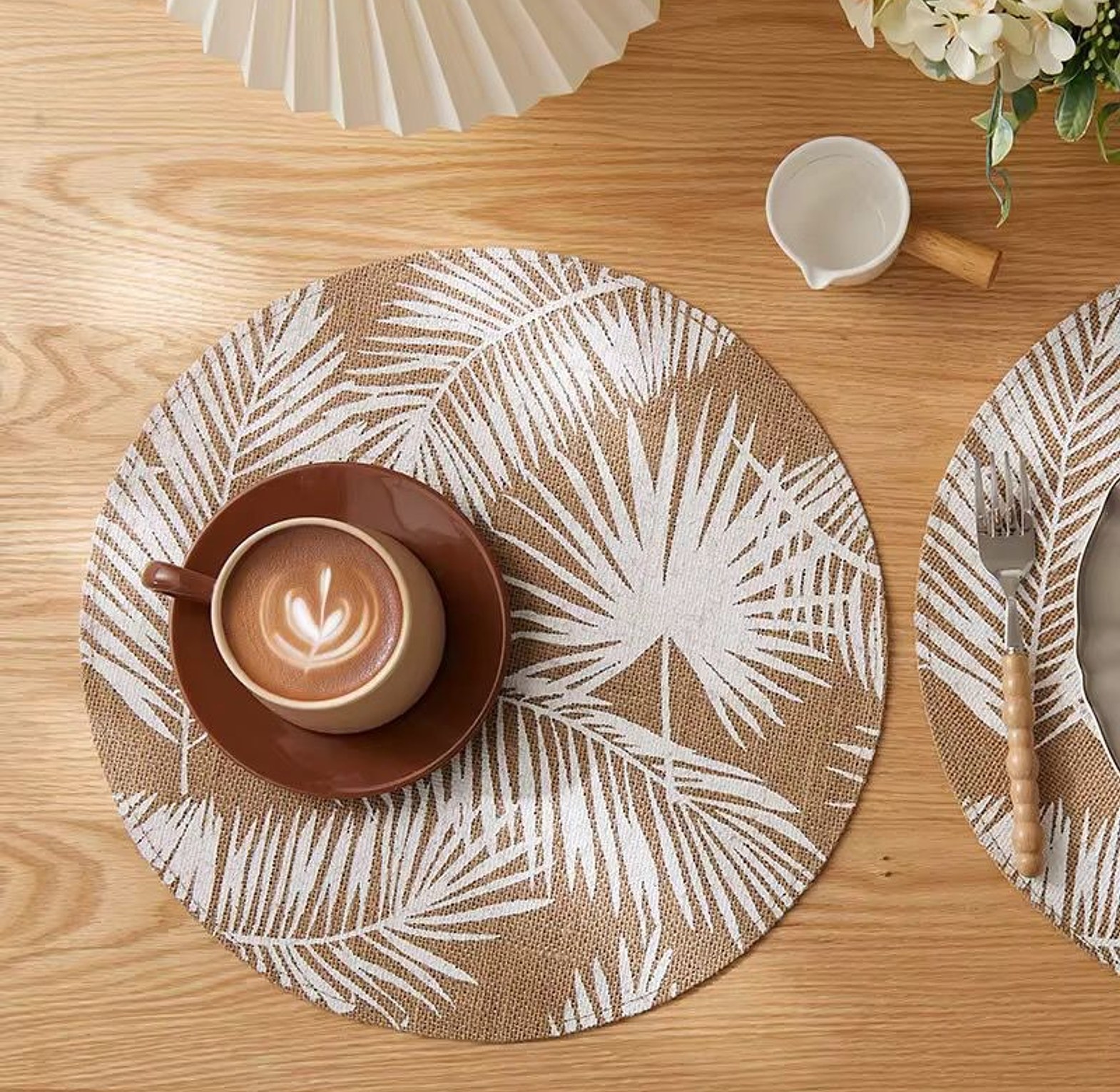 6pcs Round Table Placemats image
