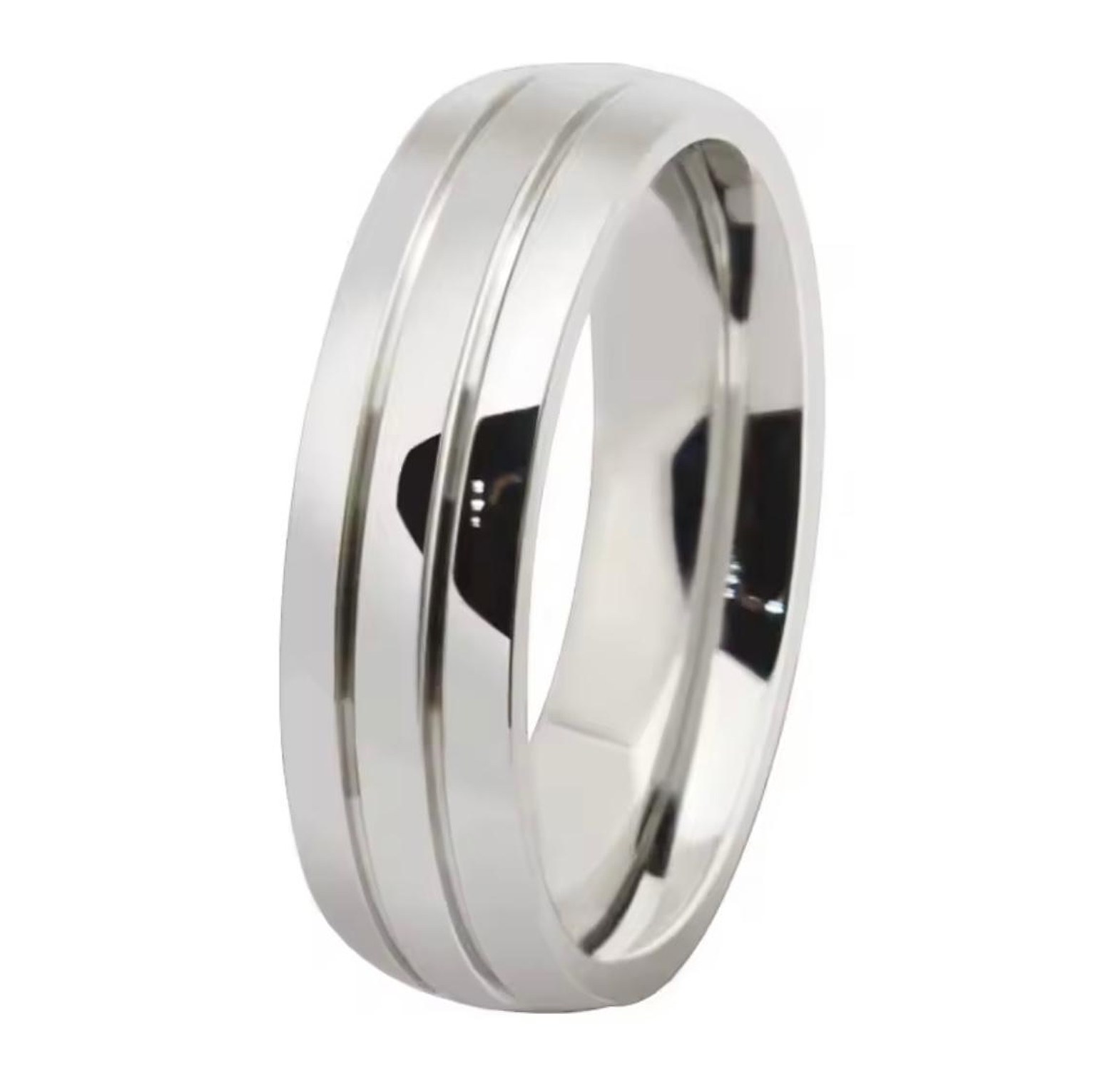 The Signature Groom and Bride Band Set image