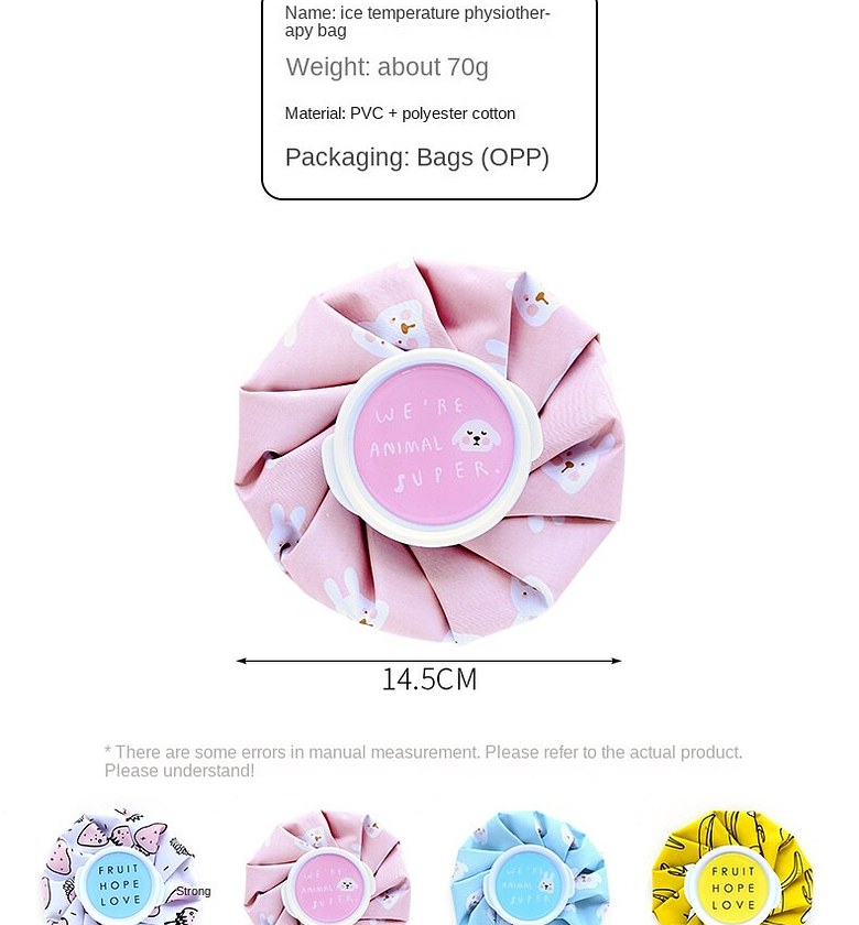 1pc Cartoon Hot Water Bottle Bag  image