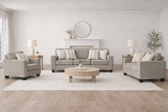 DARWIN 7 Seater Fabric Sofa (3+2+1+1) thumbnail 1