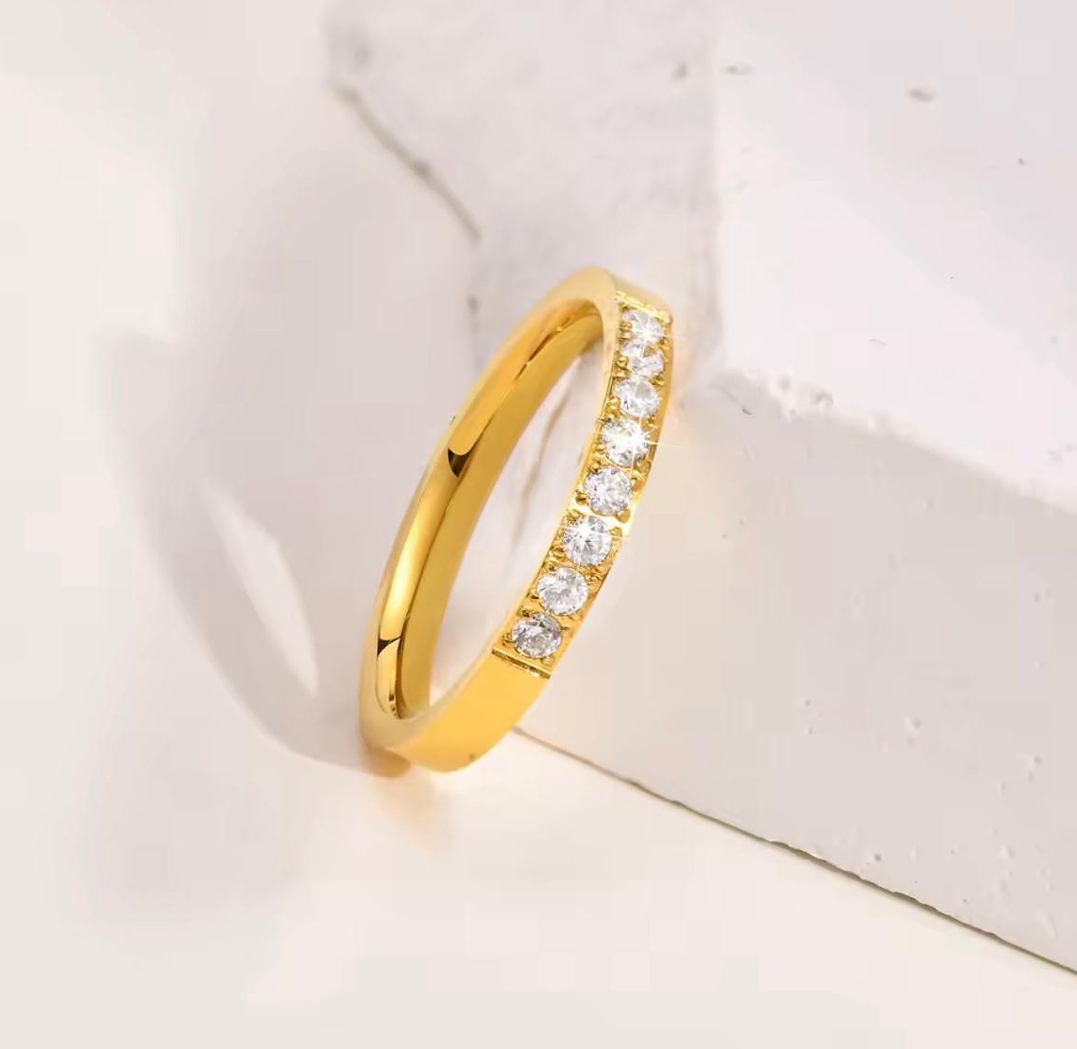 The Architectural Pave Band Set image