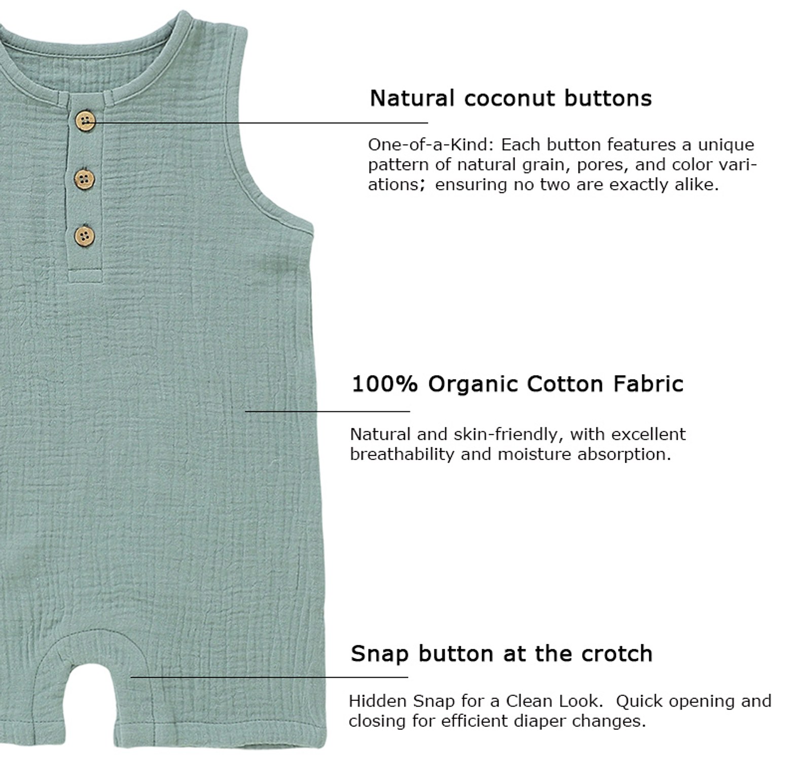 Muslin Summer Romper image