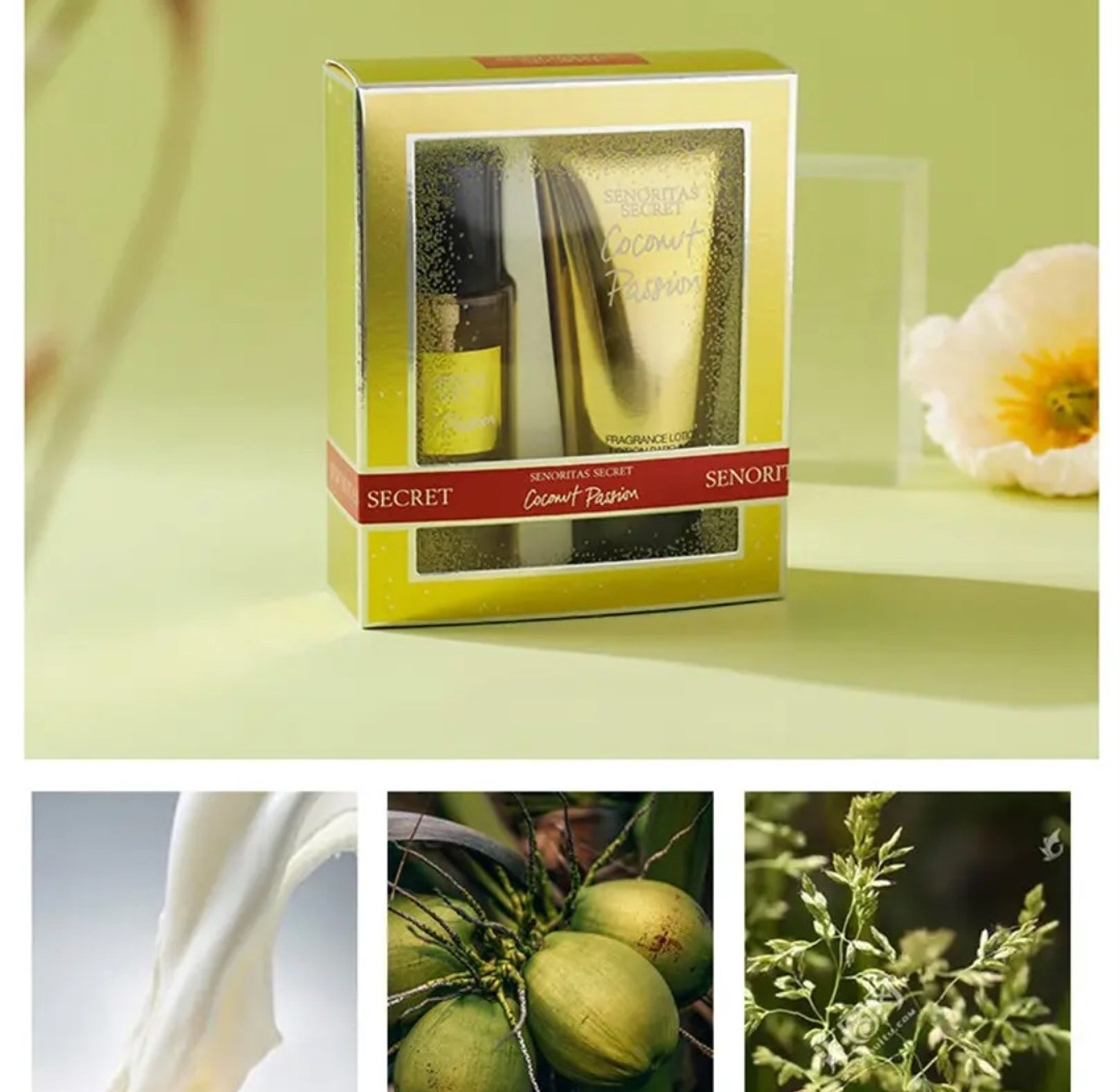 Senoritas Secret Coconut Passion Travel Size Perfume Gift Set  image