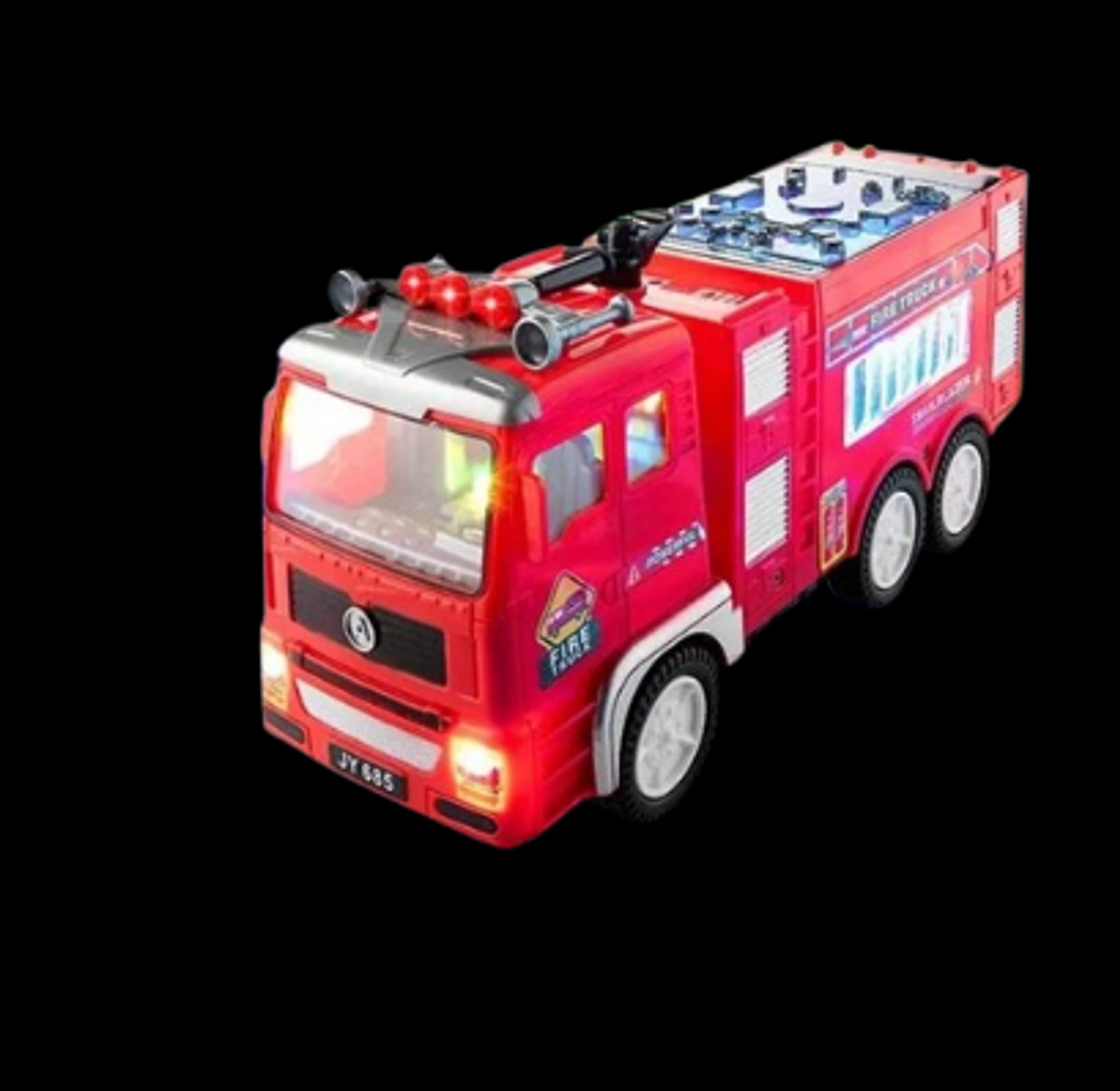 Fire Truck Kids Children Toy Rescue Fighters Vehicle image