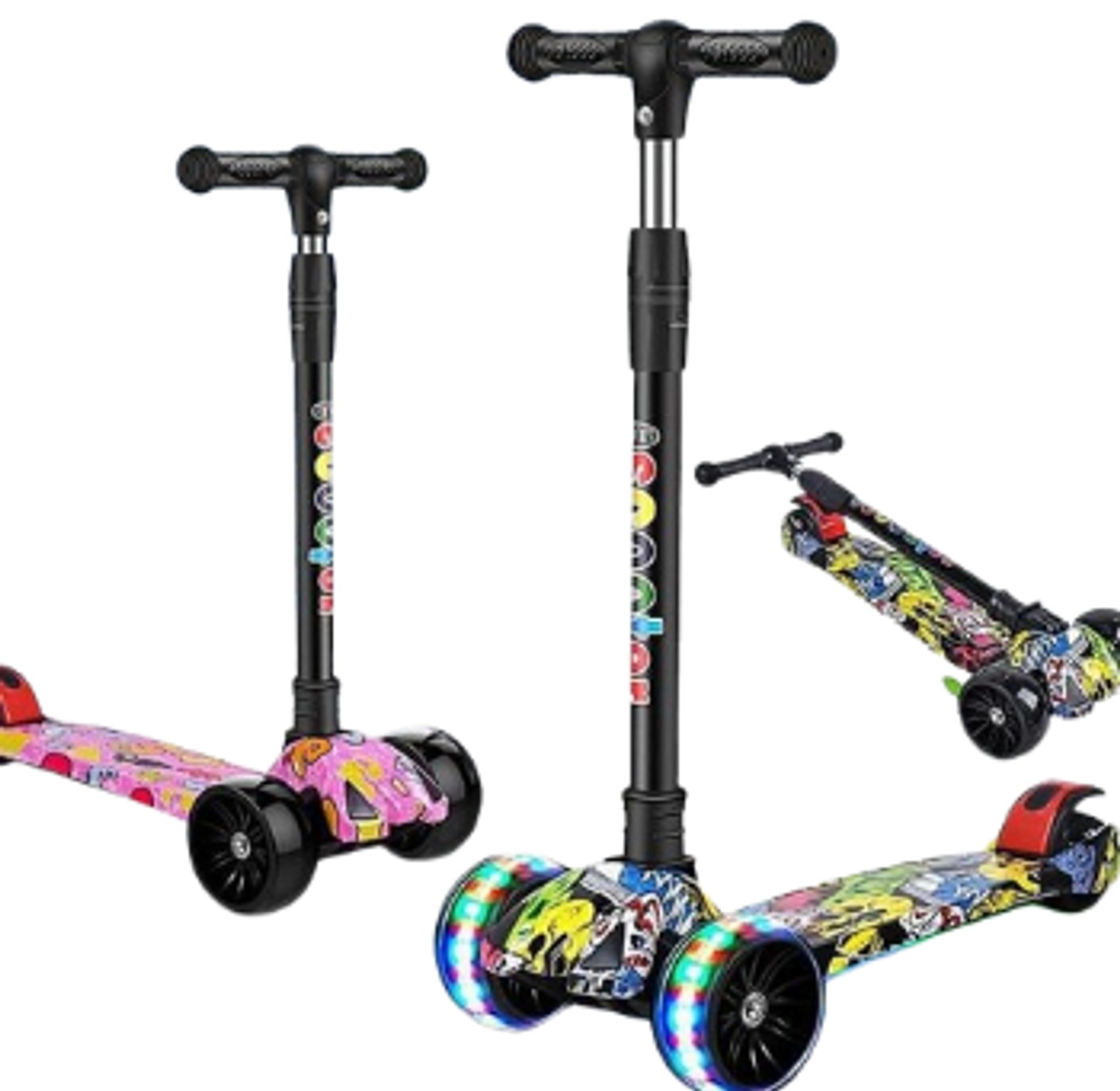 Children's 3-Wheel Kick Scooter image