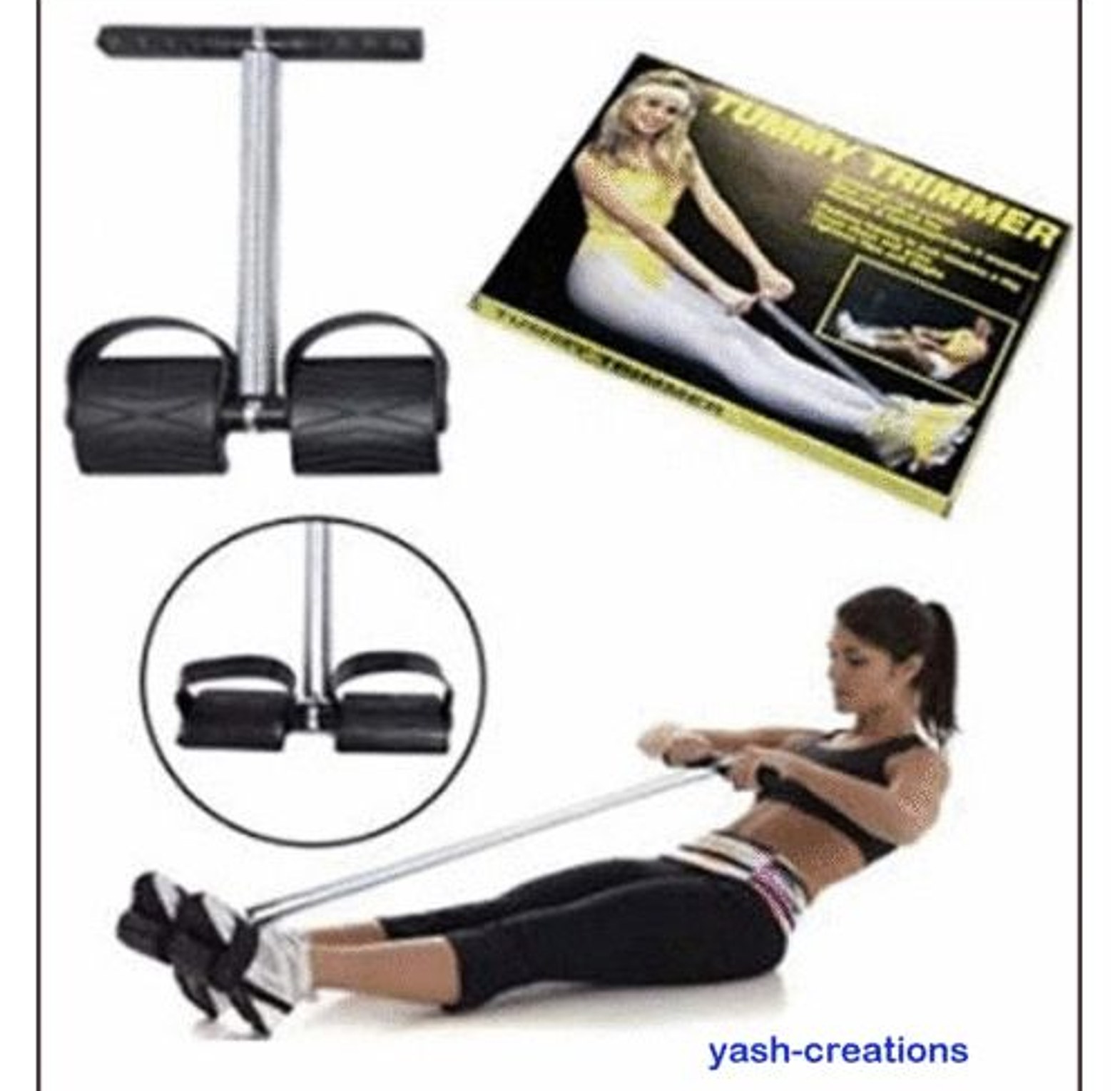 Tummy Trimmer Exercise Fitness Equipment Waist Trimmer image