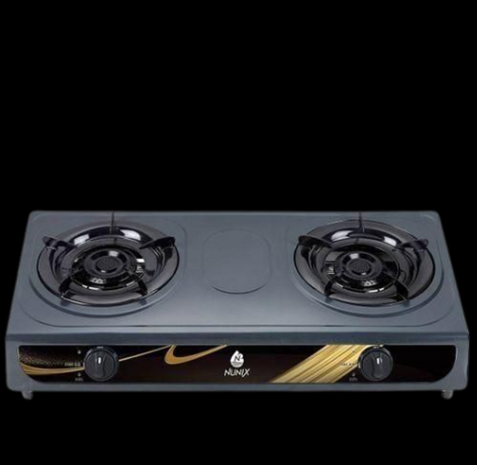 Nunix Table Top Gas Cooker 2 Burner image