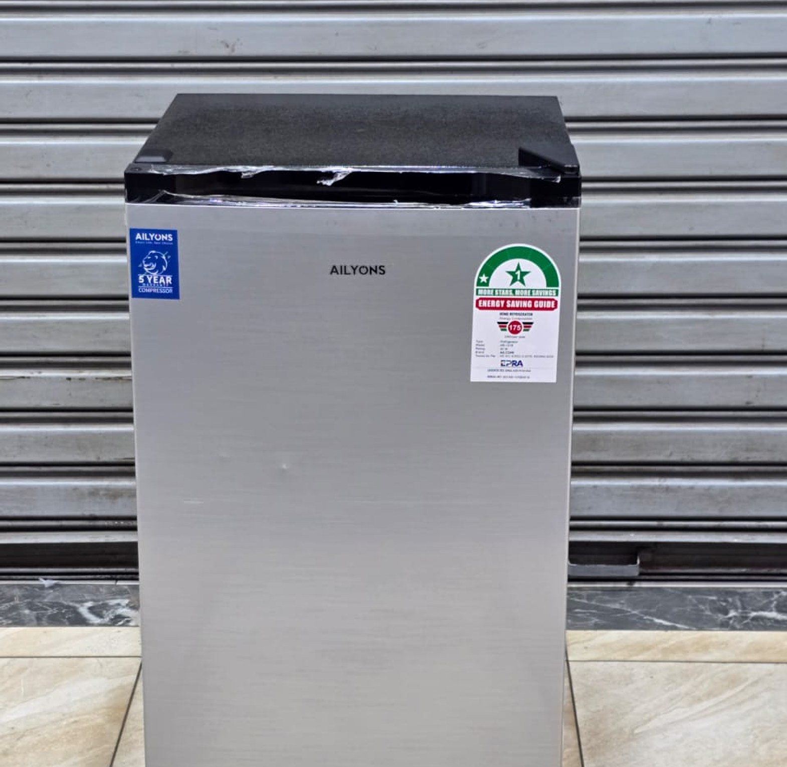 Ailyons 90L Single Door Refrigerator.  image